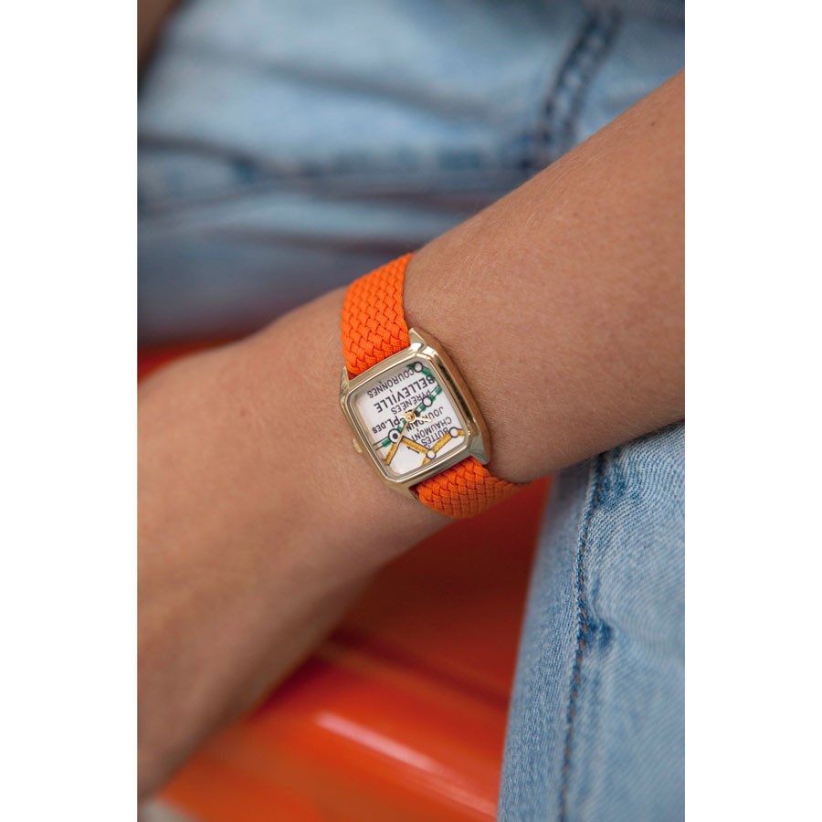 LAPS Prima Belleville Square Woman Watch Worn and Styled