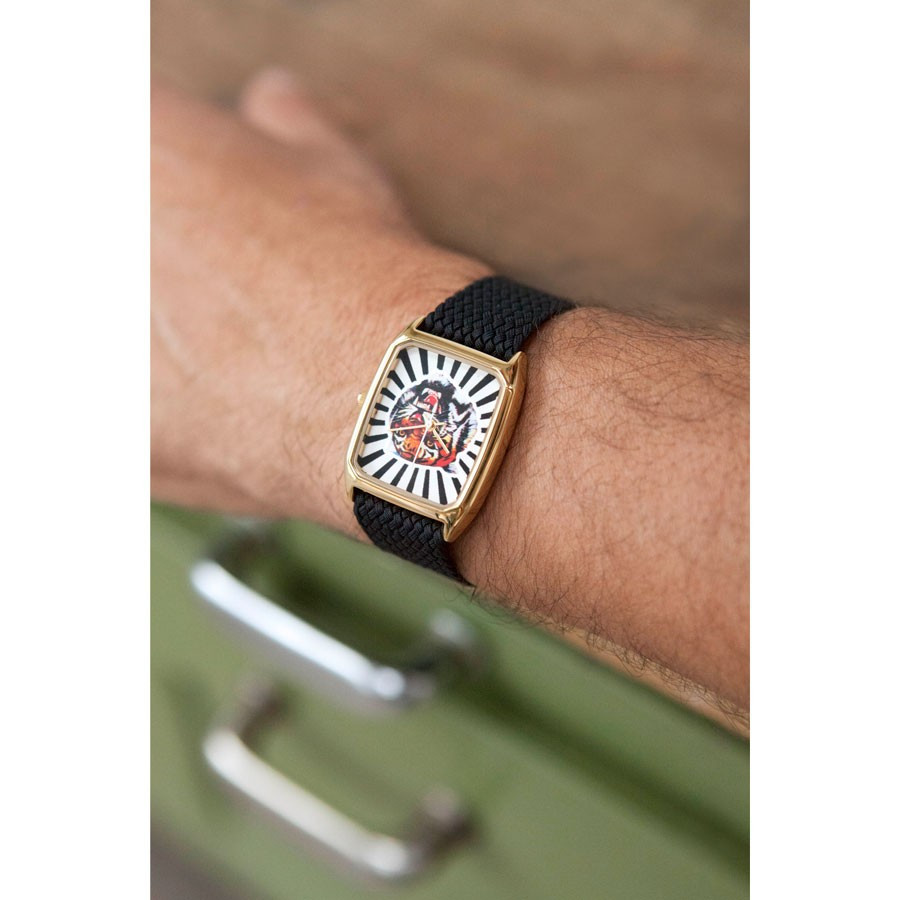 Montre Homme LAPS Signature Bengale Noir Porté