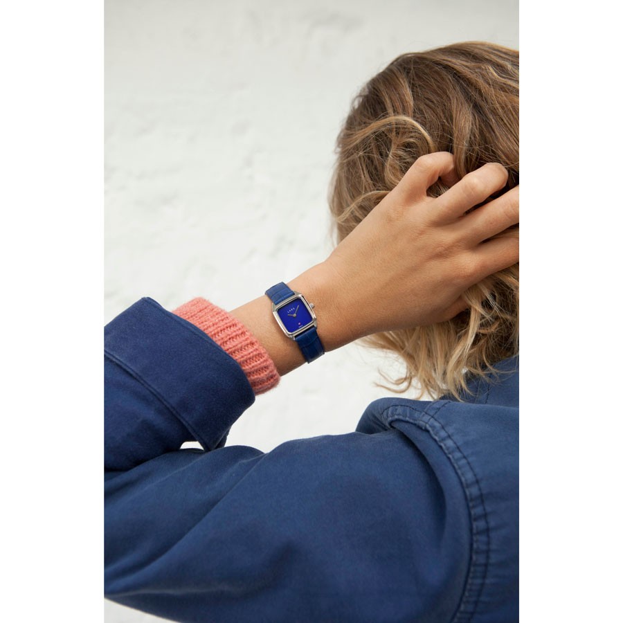LAPS Prima Oria Blue Woman Watch  Worn and Styled