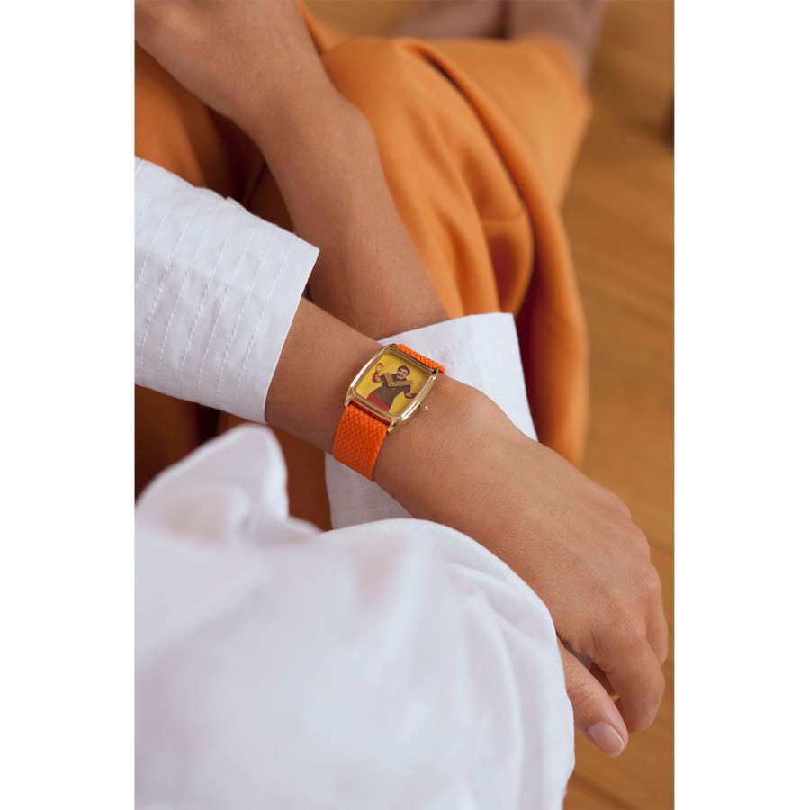 LAPS Signature Indian Style Woman Watch Worn and Styled
