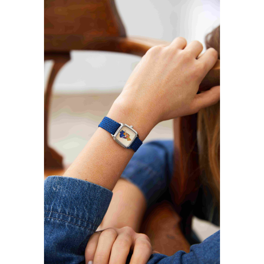 Montre carrée Femme LAPS Prima Egon Porté